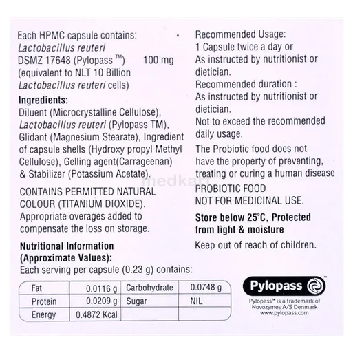 pyloflush capsule 10's